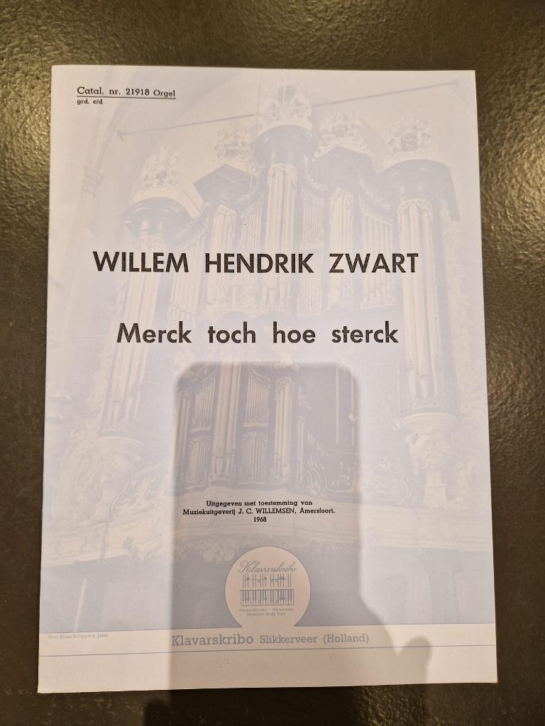 Merck toch hoe sterck, Orgel, Les of Cursus, Nieuw, Ophalen of Verzenden