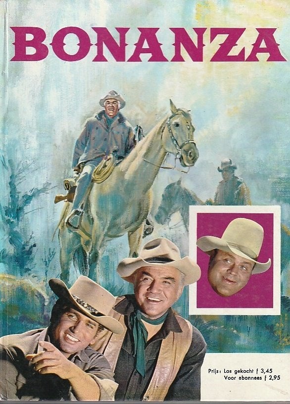 Bonanza hardcover, Eén stripboek, Ophalen of Verzenden, Gelezen