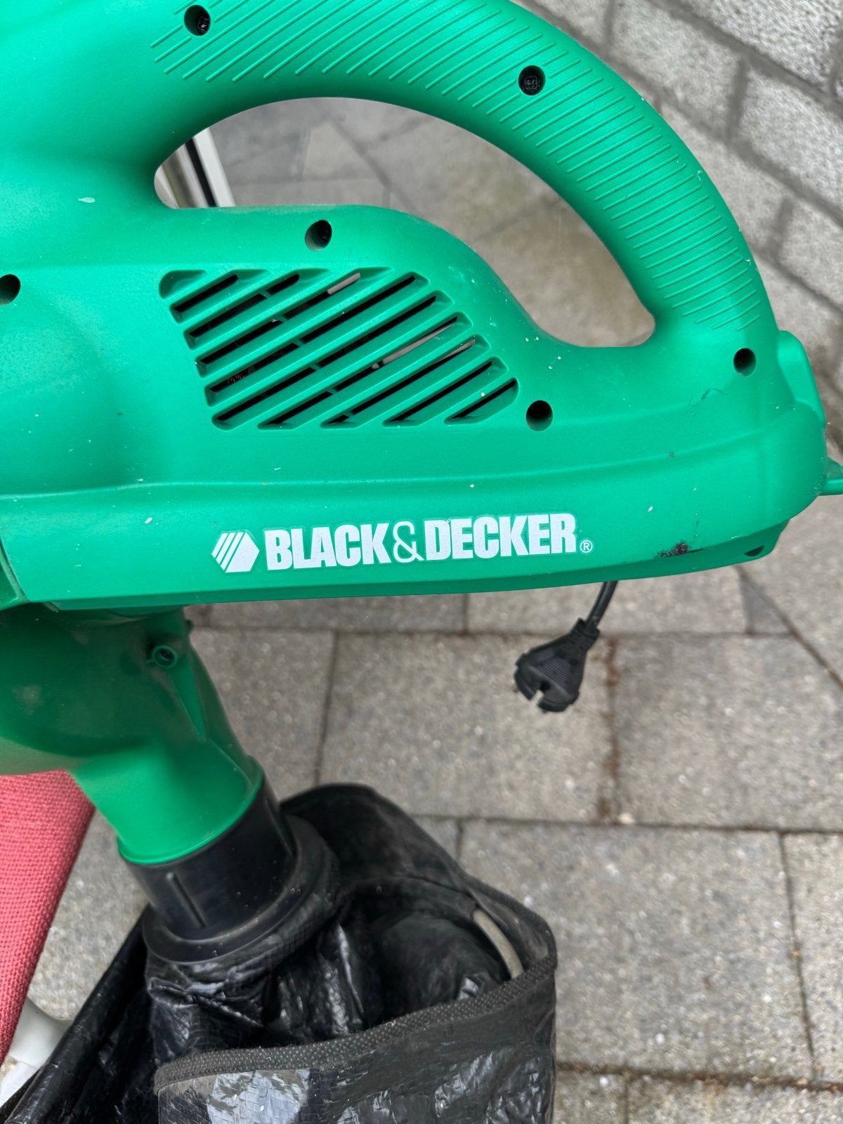 Black&Decker Bladzuiger-Blazer MasterVac, Gebruikt, Handgedragen, Ophalen of Verzenden, Met opvangzak