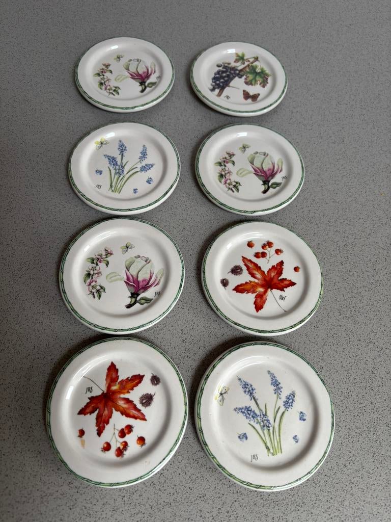 JBS bonbonbordjes, theetip, Ophalen of Verzenden, Zo goed als nieuw, Glas of Kopje