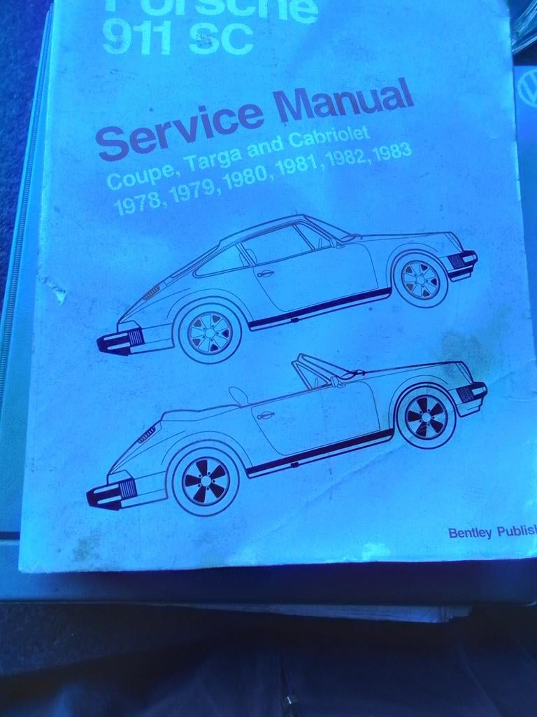 Porsche 911SC Service Manual 1978-1983, Ophalen of Verzenden