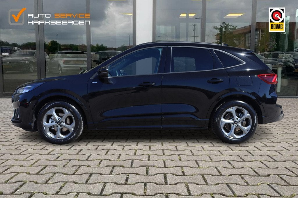 Ford Kuga 2.5 FHEV ST-Line | LED | Camera | Winter Pack |, Stof, Gebruikt, Zwart, Bedrijf