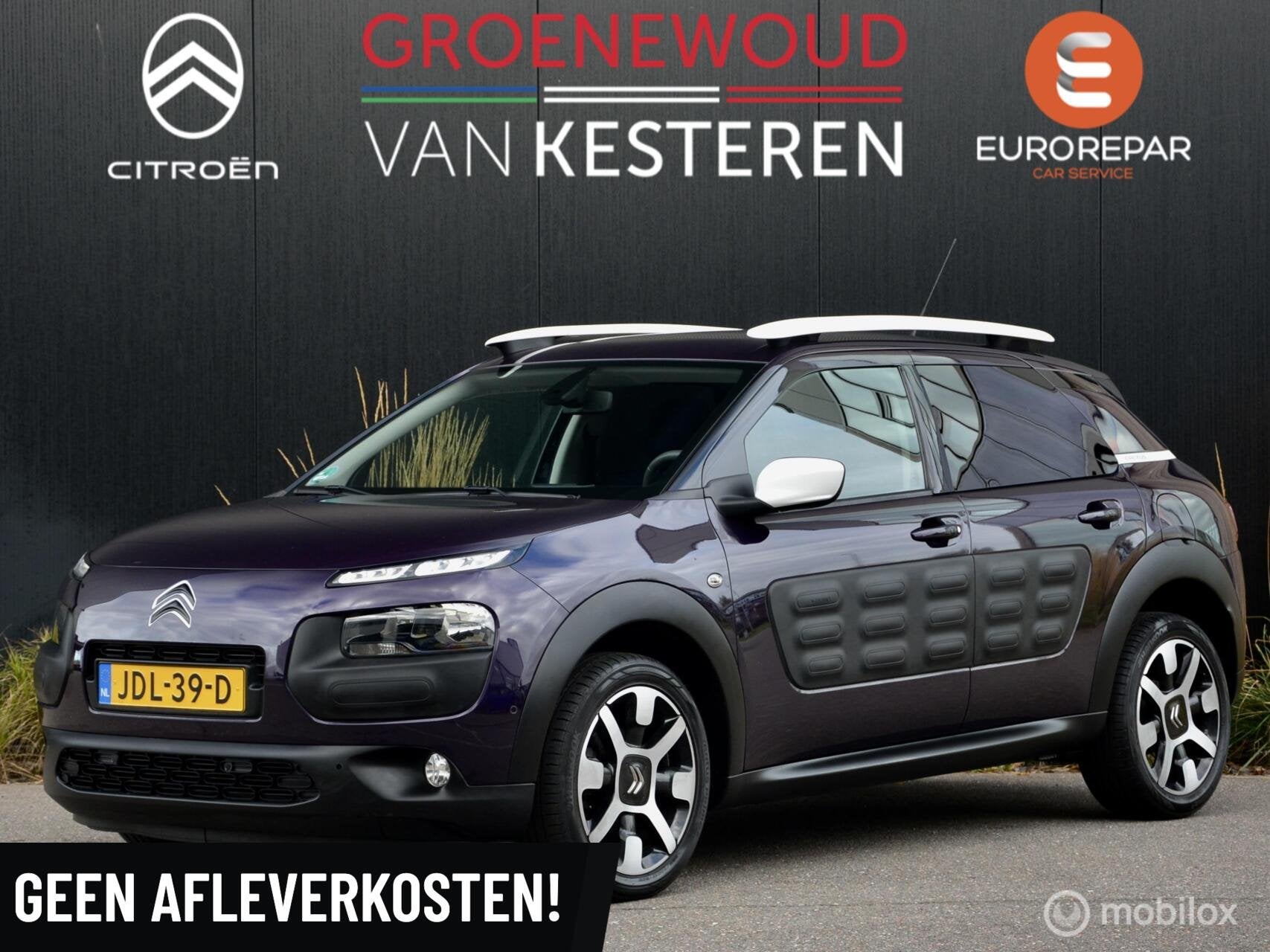 Citroen C4 Cactus 110pk Shine I Panodak I Navi I, Auto's, Voorwielaandrijving, 12 maanden, Gebruikt, Euro 6