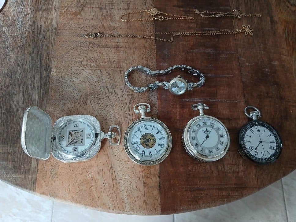 Diverse Zakhorloges - Klassiek en Modern, Overige merken, Zakhorloge, Ophalen of Verzenden, Met ketting