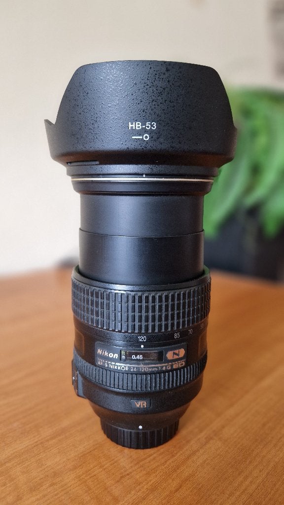 Nikon AF-S Nikkor 24-120mm f/4G ED VR lens, Audio, Tv en Foto, Fotografie | Lenzen en Objectieven, Beschermhoes/tas, Gebruikt