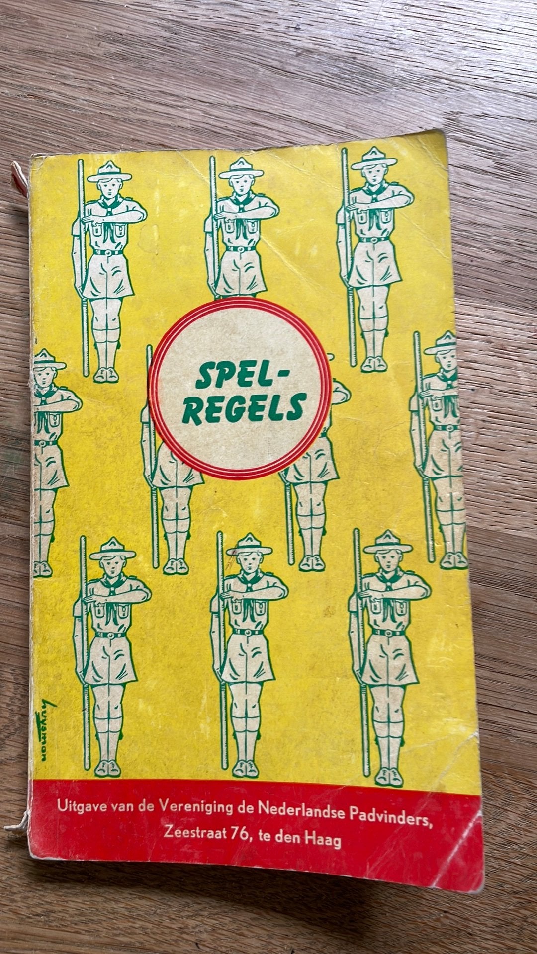 Scouting boekje "Spelregels ", Ophalen of Verzenden