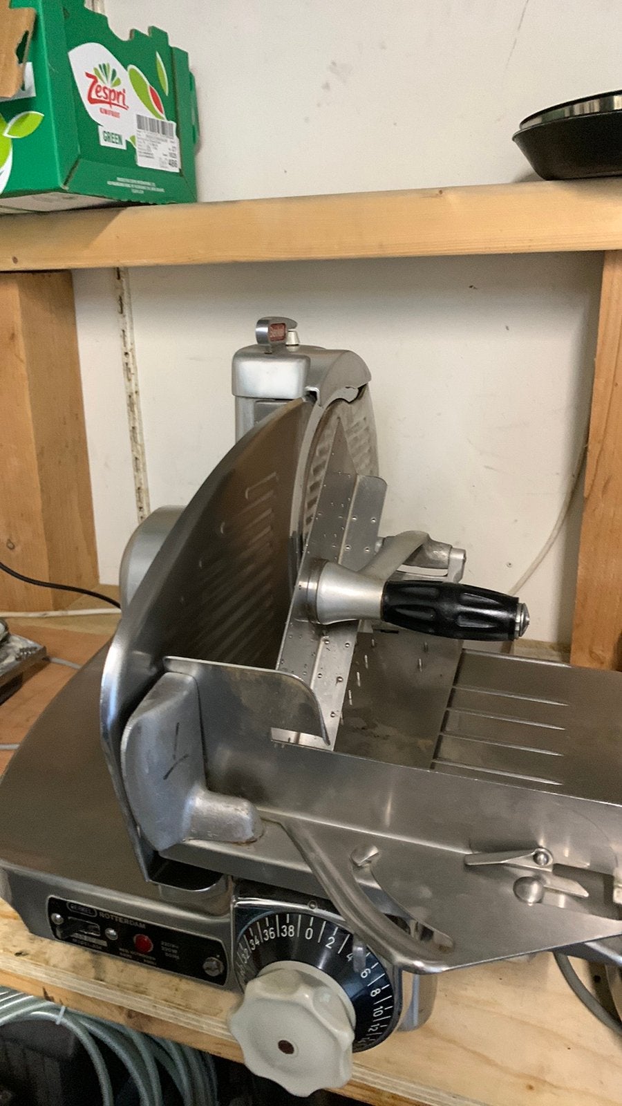 Berkelsnijmachine 834, Ophalen, Gebruikt
