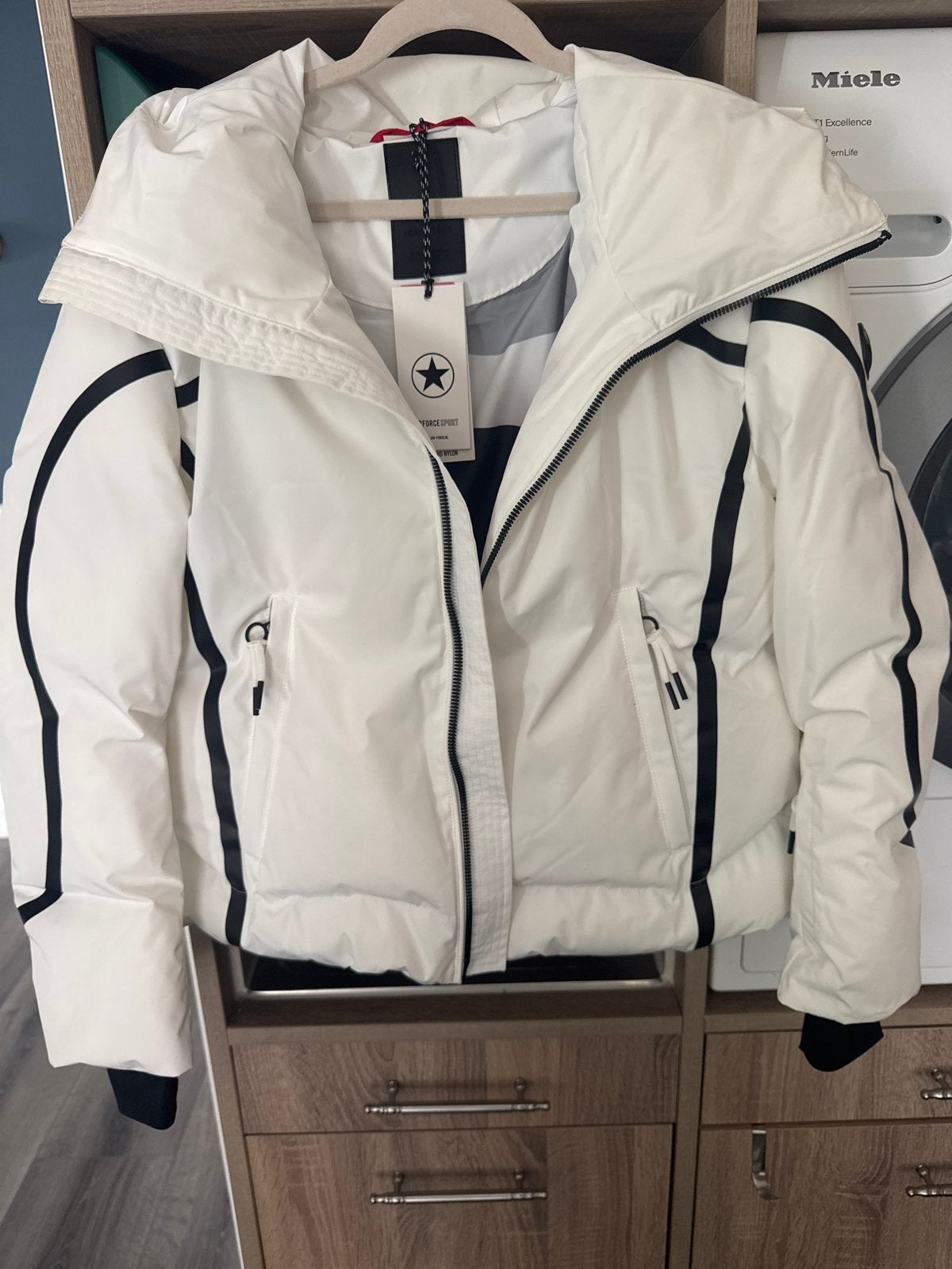Airforce ski jack nieuw, Ophalen of Verzenden, Nieuw, Maat 38/40 (M), Jack