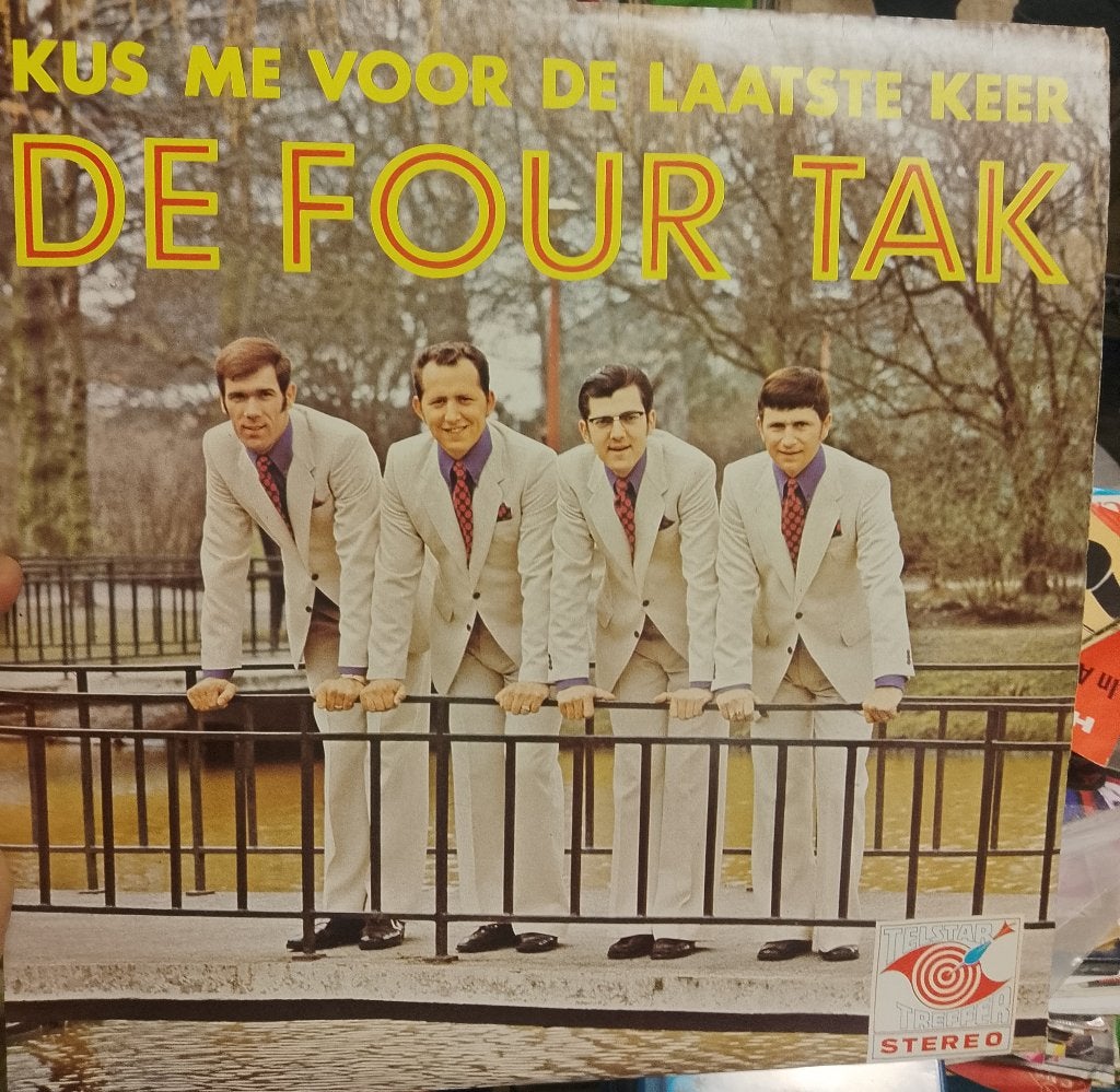 De Four Tak - Kus Me Voor Die Laatste Keer, Cd's en Dvd's, Vinyl | Nederlandstalig, LP, Gebruikt, Verzenden, Levenslied of Smartlap