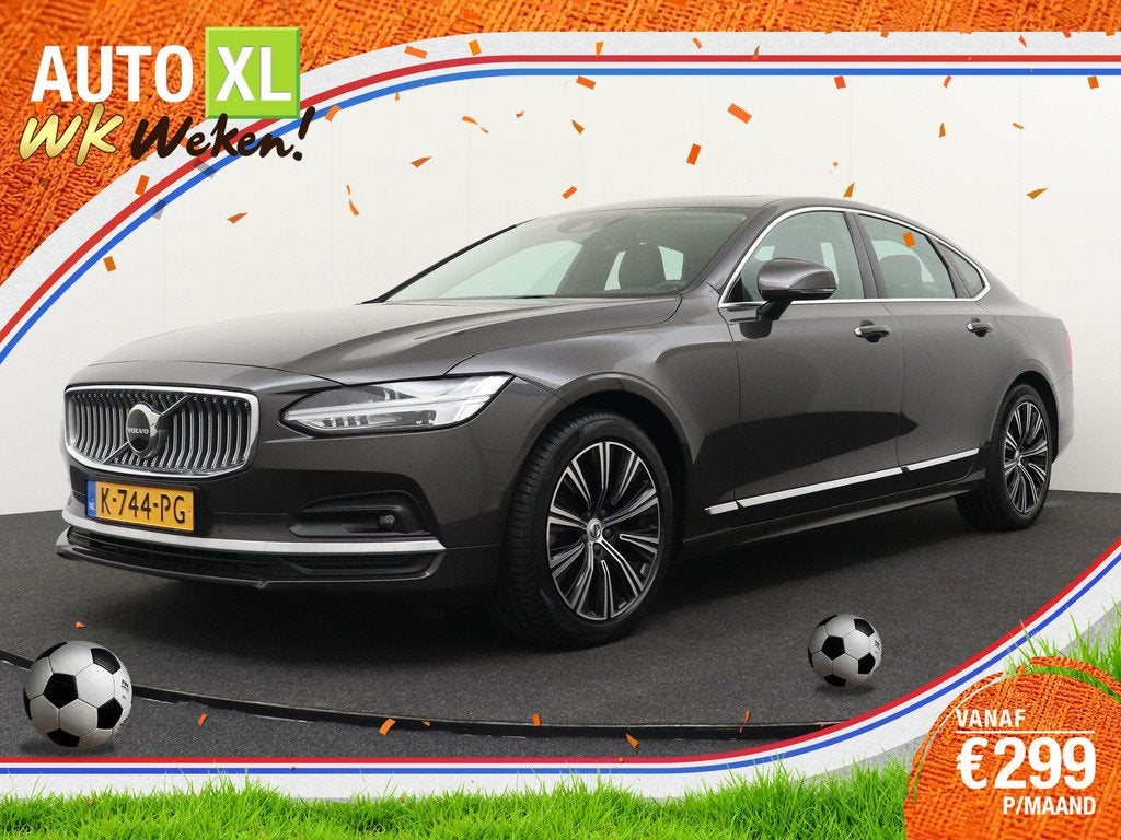 Volvo S90 2.0 B4 212 PK Inscription Schuif-/kanteldak Elek.T, Auto's, Volvo, Gebruikt, 4 cilinders, 1723 kg, Bedrijf