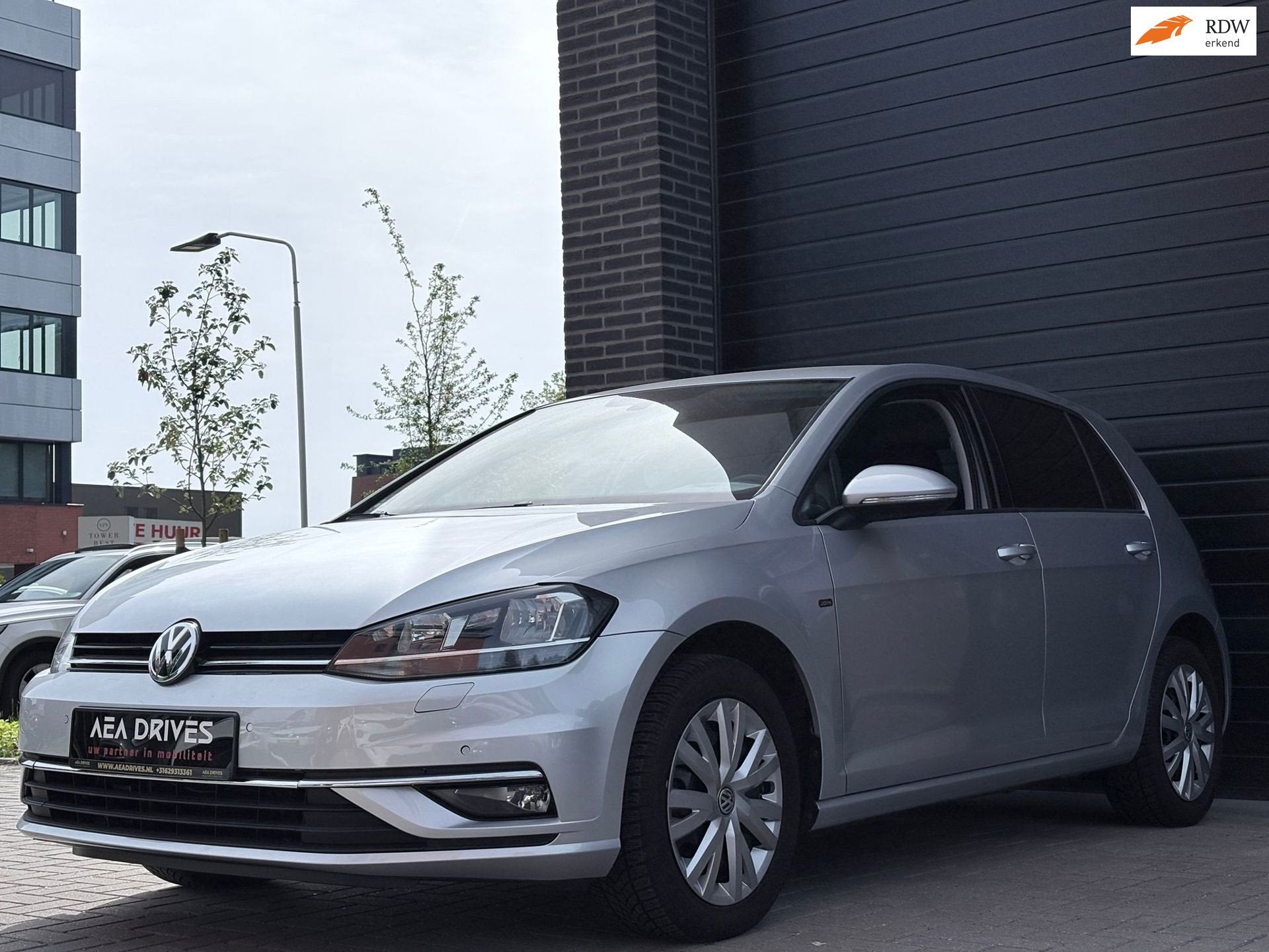 Volkswagen Golf 7.5 Join 2018 | Zuinig, luxe uitvoering, 89., Stof, Zwart, Origineel Nederlands, Bedrijf