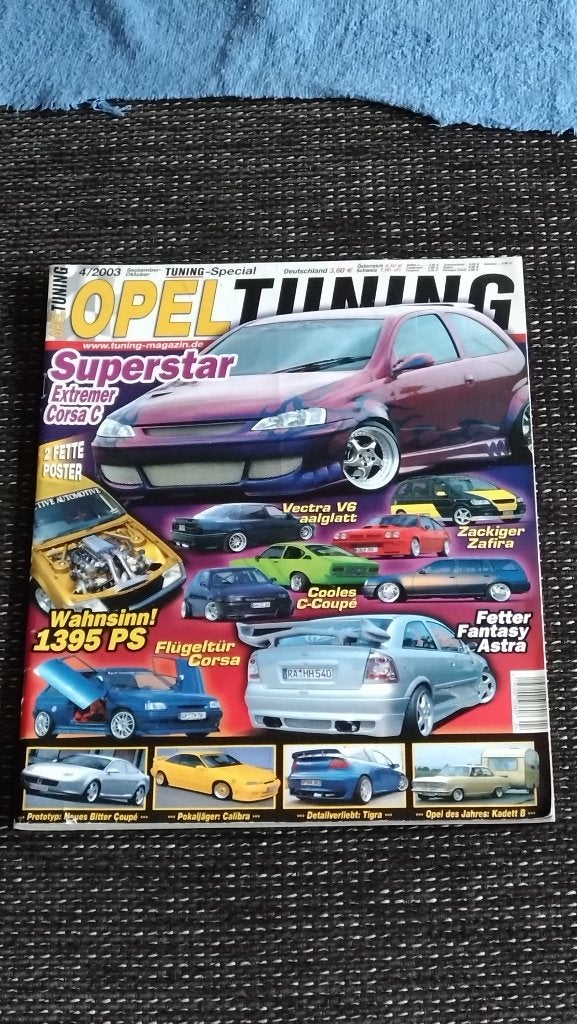 Opel Tuning tijdschriften, Ophalen of Verzenden, Gelezen, Opel, Diverse