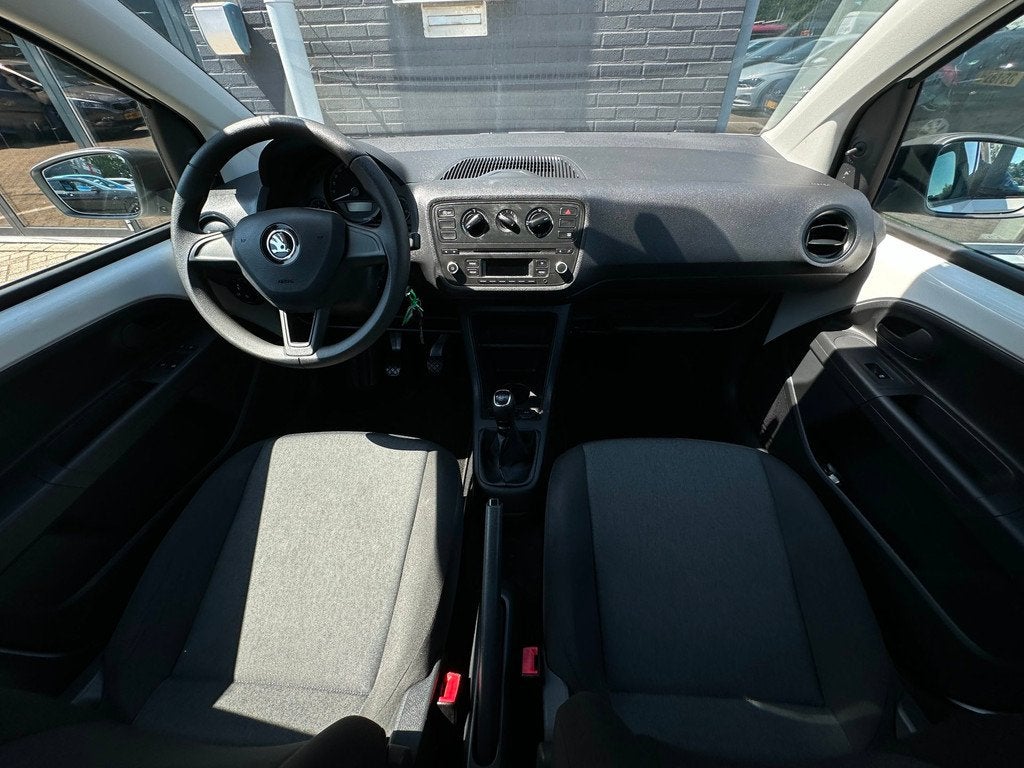 Skoda Citigo 1.0 Greentech Active/5-DRS/NL-AUTO NAP!, Voorwielaandrijving, Stof, Gebruikt, Euro 6