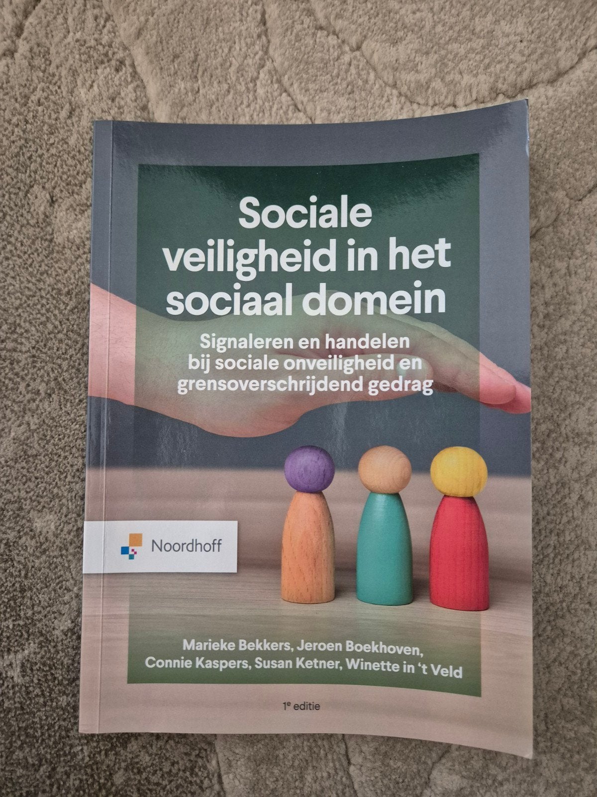 Jeroen Boekhoven - Sociale veiligheid ( HBO Saxion), Jeroen Boekhoven; Conny Kaspers; Marieke Bekkers; Winette in ..., Sociale wetenschap