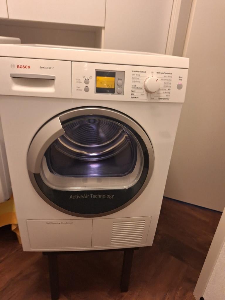 Bosch warmtepompdroger WTW86560NL, Ophalen, 6 tot 8 kg, Gebruikt, Minder dan 85 cm