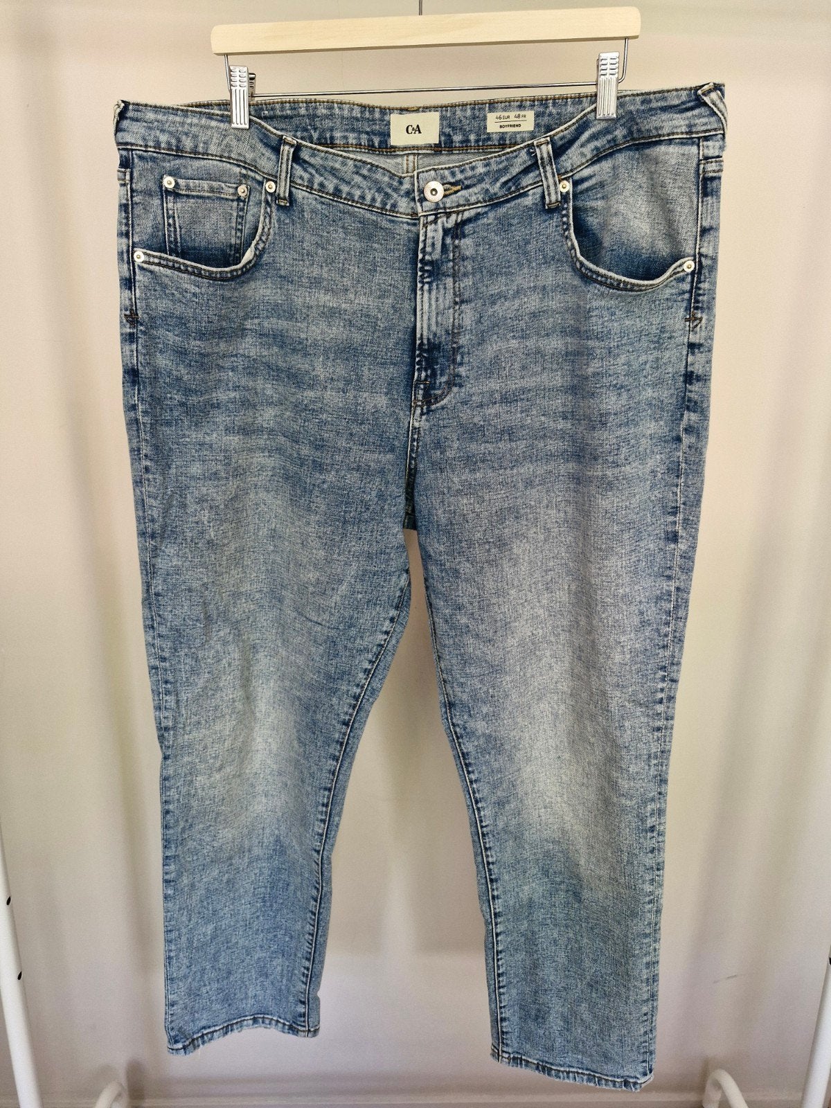 C&A BOYFRIEND JEANS, Blauw, Ophalen of Verzenden, Zo goed als nieuw, C&A