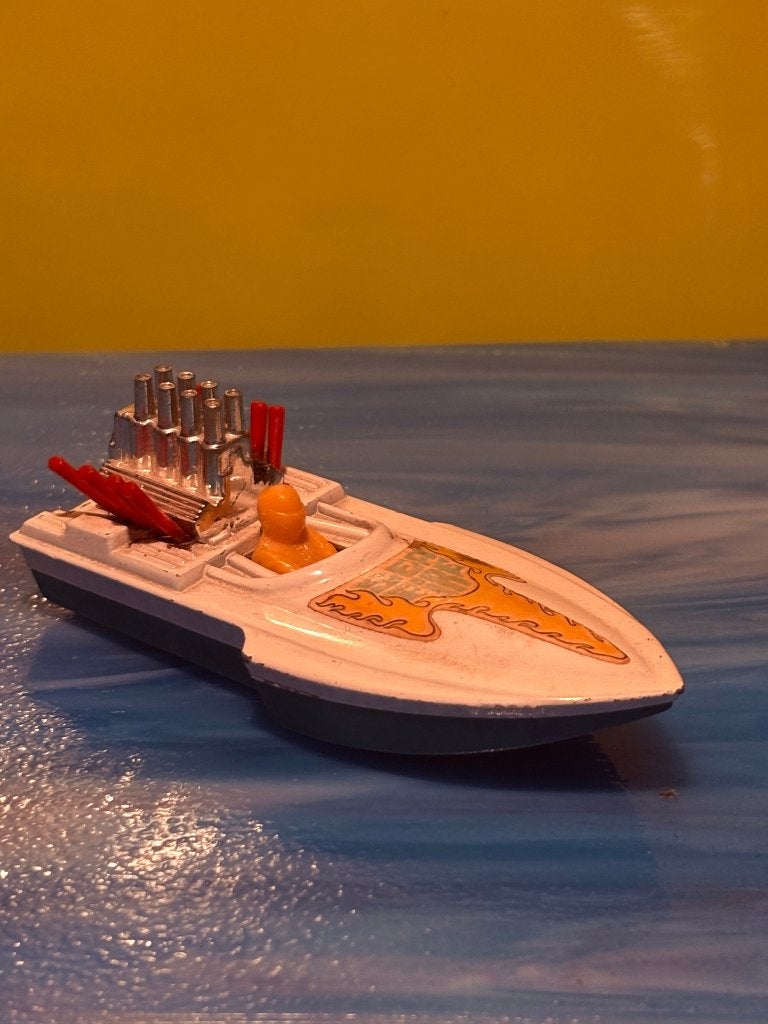 Matchbox Superfast no 5 Seafire 1975 Lesney, Ophalen of Verzenden, Gebruikt