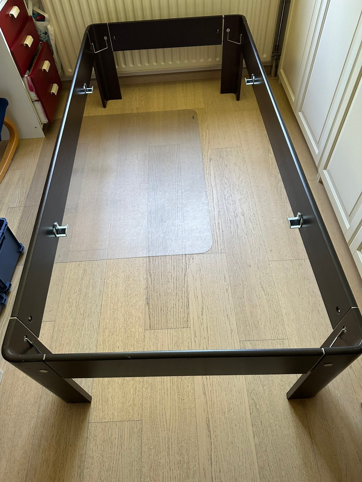 Auping bedframe 90-200cm. Poten op senioren-hoogte (48cm), Huis en Inrichting, Slaapkamer | Bedden, Ophalen, 90 cm, Eenpersoons