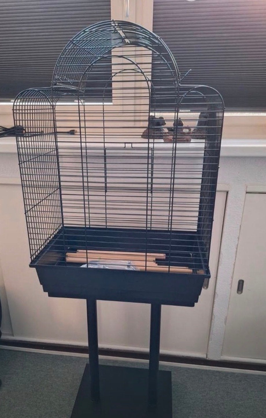 Vogel kooi, Dieren en Toebehoren, Ophalen, Zo goed als nieuw, Metaal, Vogelkooi