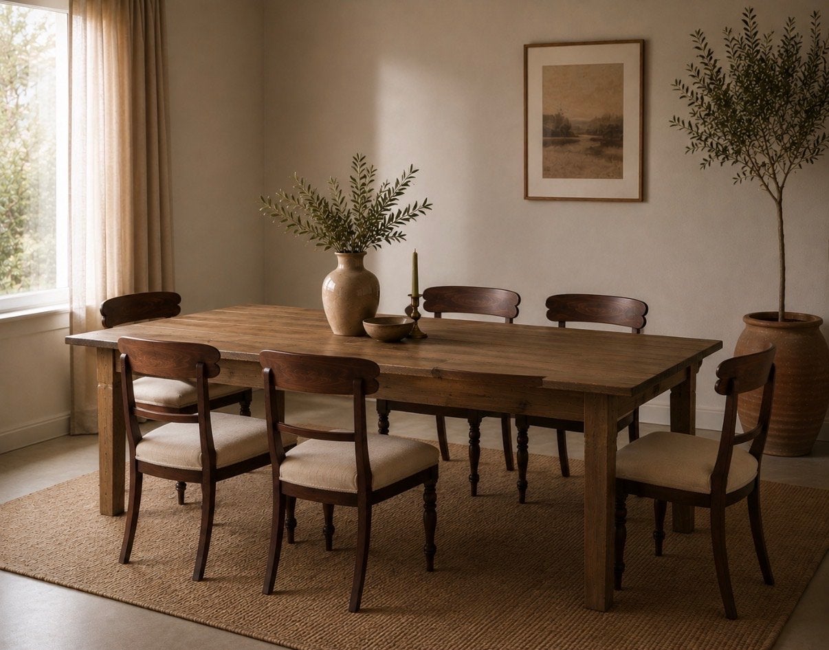 Set van 6 Biedermeier stoelen in mahoniehout sale, Antiek en Kunst, Ophalen