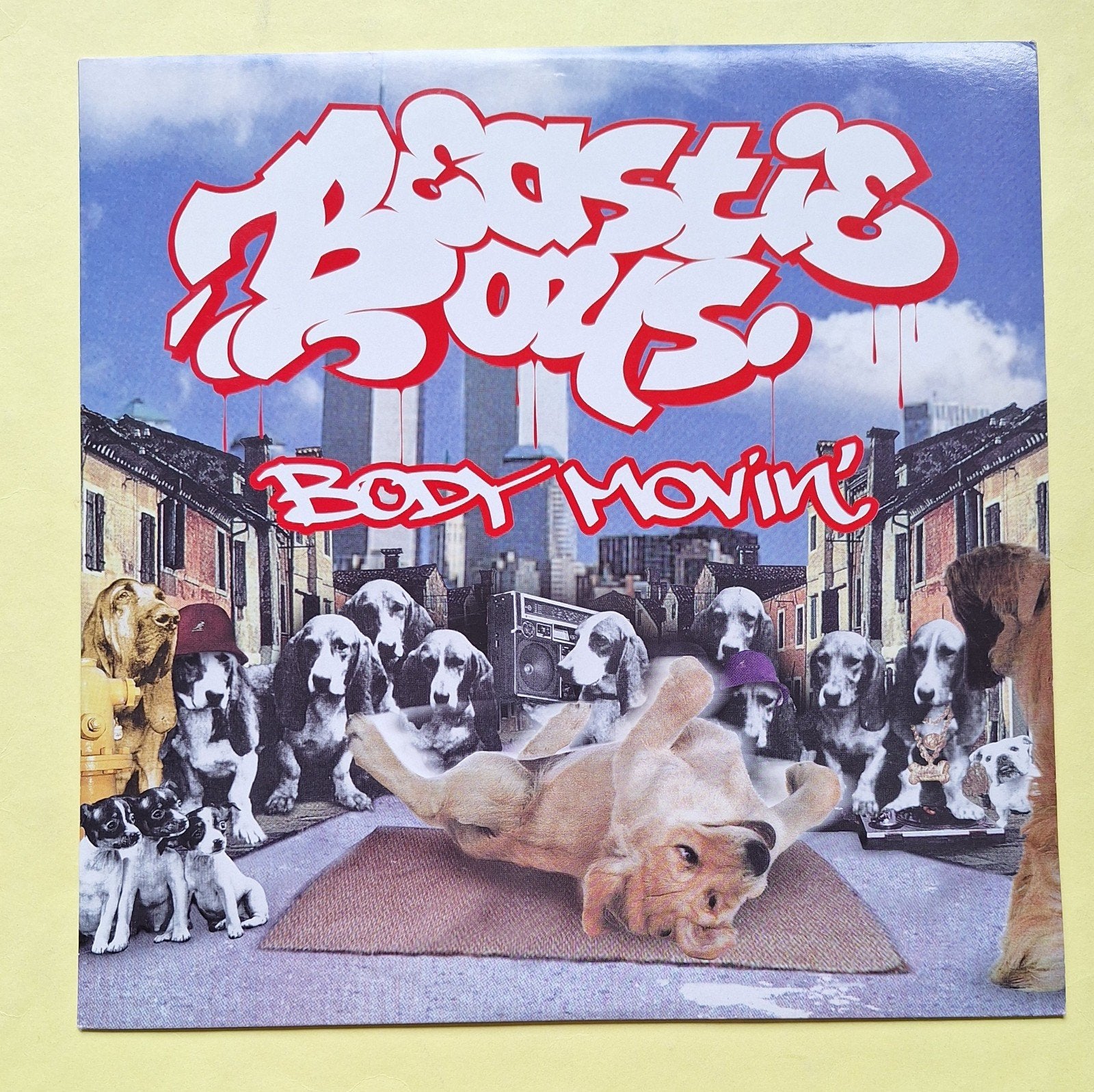 Beastie Boys - Body Movin' (Clear Vinyl Promo), Rock, 10 inch, Ophalen of Verzenden, Zo goed als nieuw