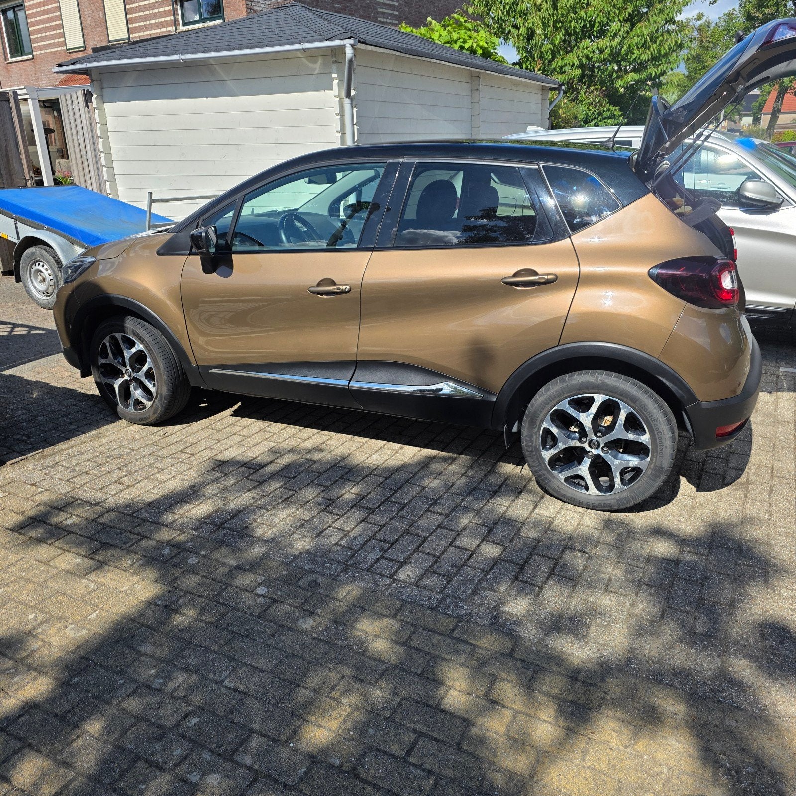 Renault captur dynamique 09TCE, Stof, Zwart, Bruin, 1148 kg