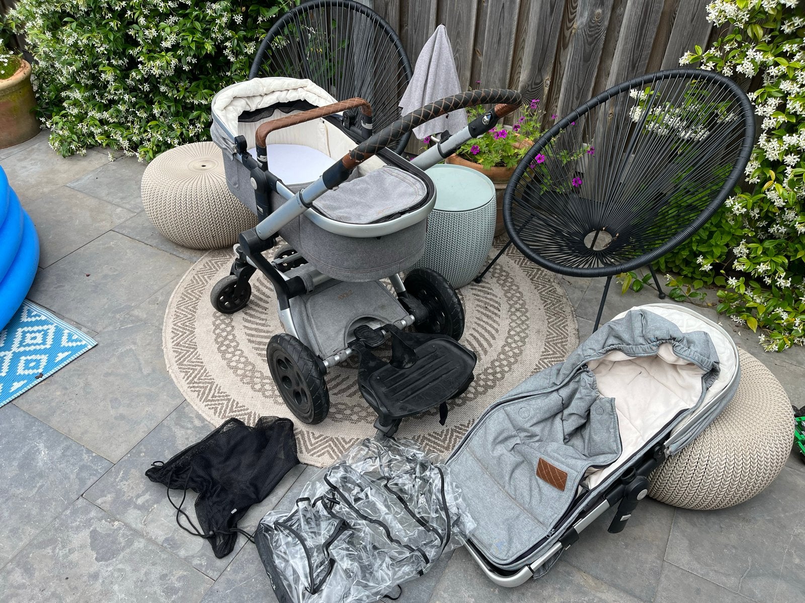 Joolz Day 2 kinderwagen met reiswieg en accessoires