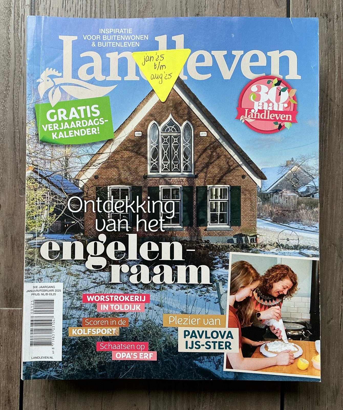 Landleven tijdschriften januari t/m augustus 2025, Ophalen, Gelezen, Overige typen