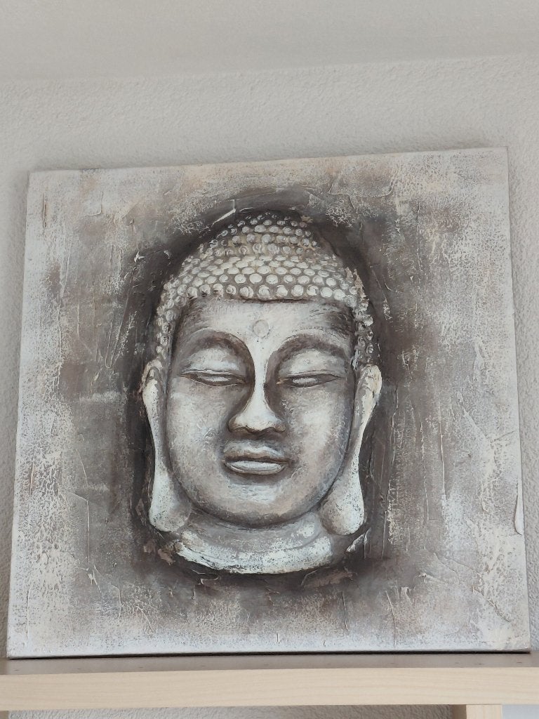 boeddha op canvas, Ophalen, Nieuw