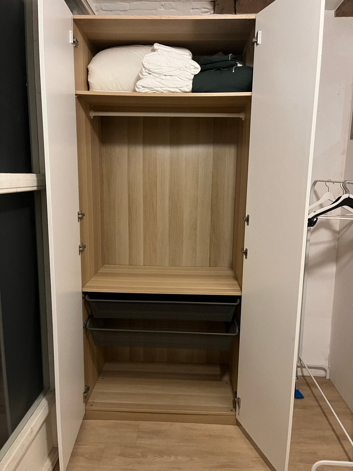 Gratis IKEA PAX kast met 2 manden - Ophalen voor einde week, Ophalen, Gebruikt, 200 cm of meer, 50 tot 100 cm