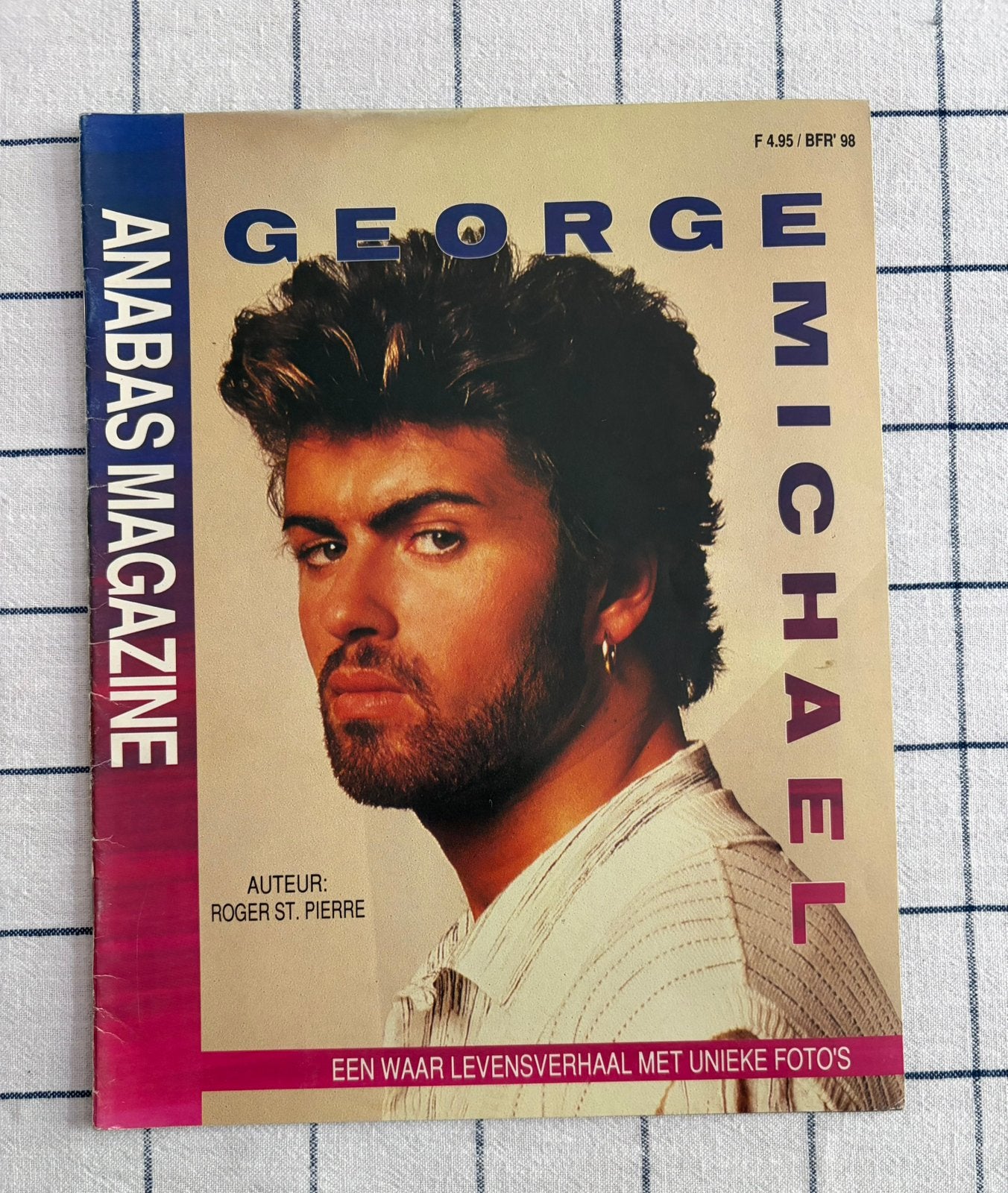 George Michael, Verzenden, Zo goed als nieuw, Foto of Kaart