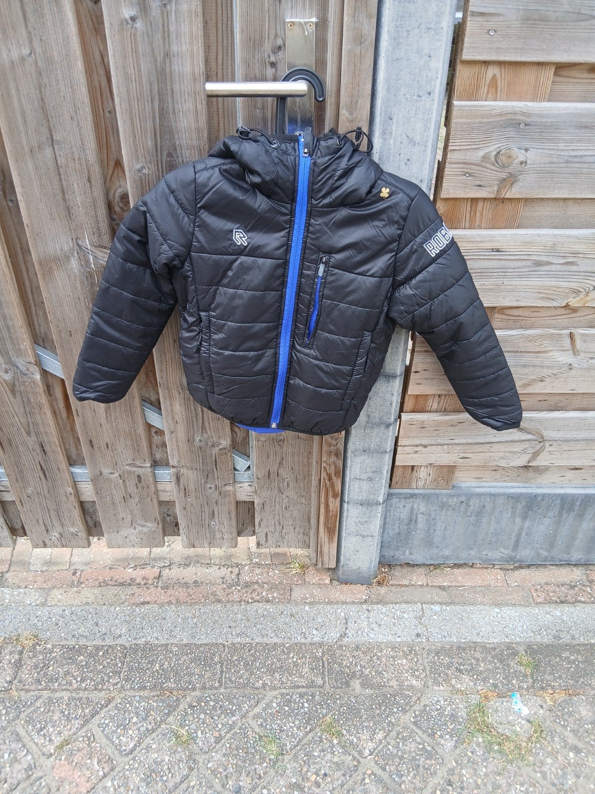 Robey jongens winterjas maat 128, Kinderen en Baby's, Kinderkleding | Maat 128, Gebruikt, Ophalen of Verzenden, Robey, Jongen