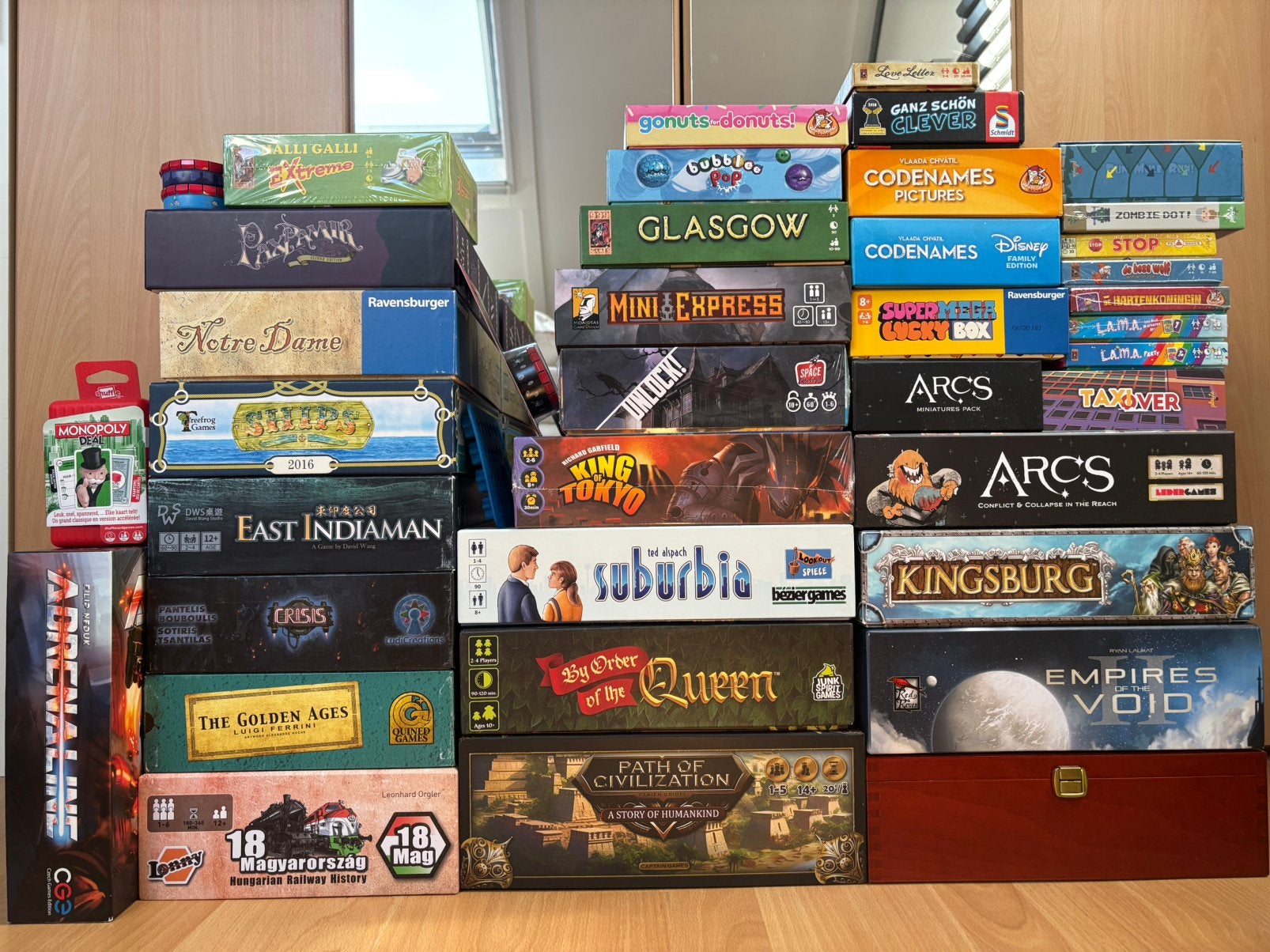 Veel mooie bordspellen, deluxe titels en Kickstarters, Vijf spelers of meer, Ophalen of Verzenden, Zo goed als nieuw