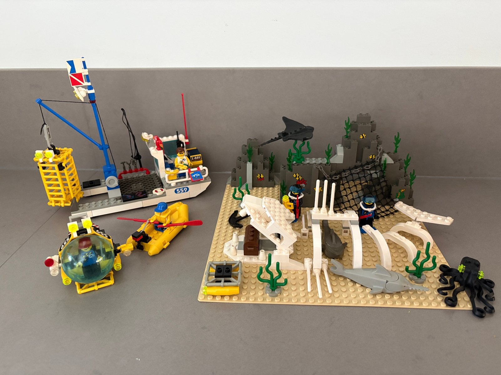 Lego 6559 deep sea bounty met instructie, Compleet, Gebruikt, Overige thema's, Lego