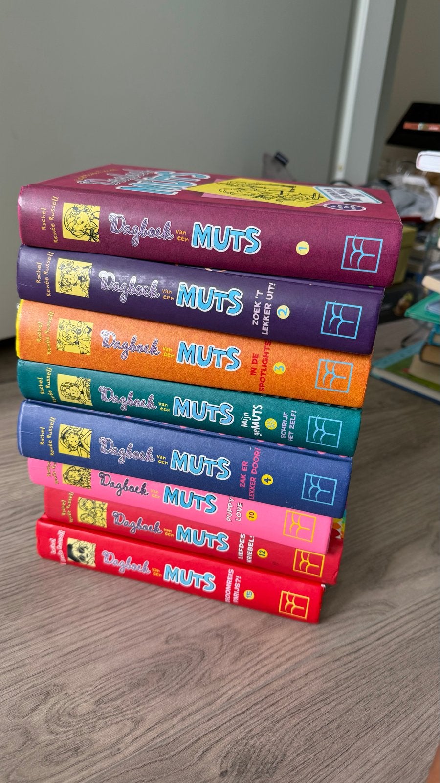 Dagboek van een Muts boekenreeks - 7 delen, Ophalen, Gelezen, Fictie