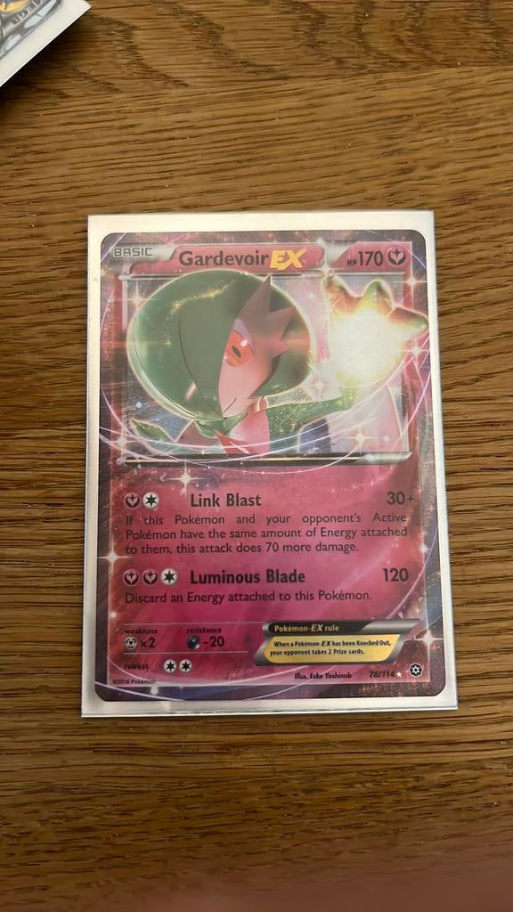 Gardevoir EX, Ophalen, Zo goed als nieuw