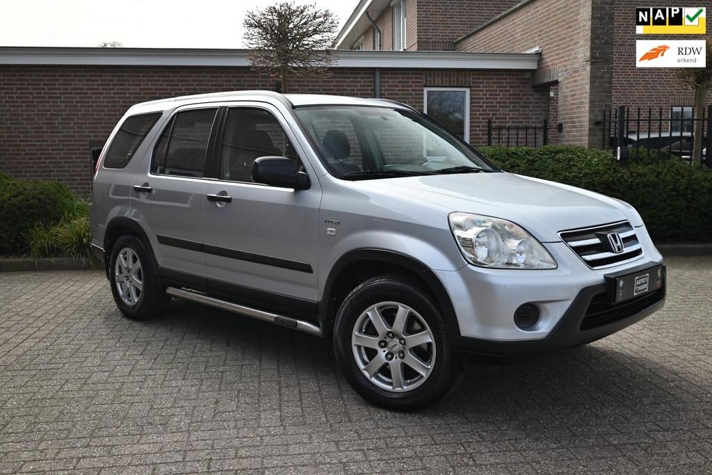 Honda CR-V 2.0i LS 150 PK Airco Trekhaak NL Auto, Auto's, Honda, 1473 kg, 1998 cc, Stof, Gebruikt