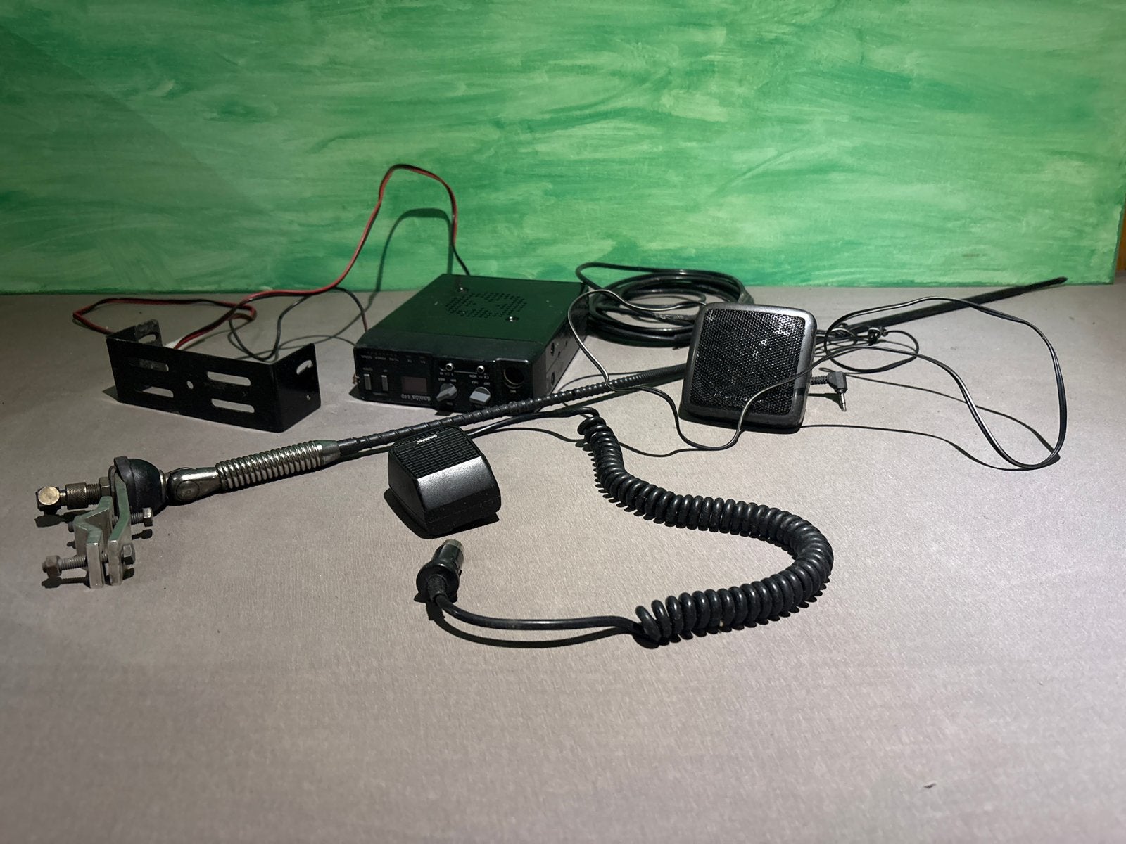 Danita 440 CB Radio Set met Antenne en Microfoon, Ophalen of Verzenden, Gebruikt, 5 tot 15 km, Portofoon of Walkie-talkie
