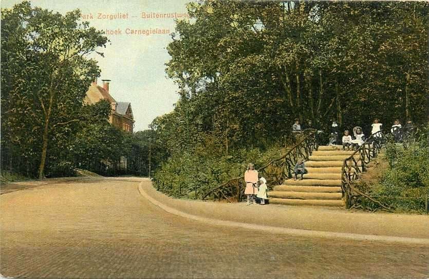 300-297-021 Den Haag Park Zorgvliet, Verzenden, Voor 1920, Zuid-Holland