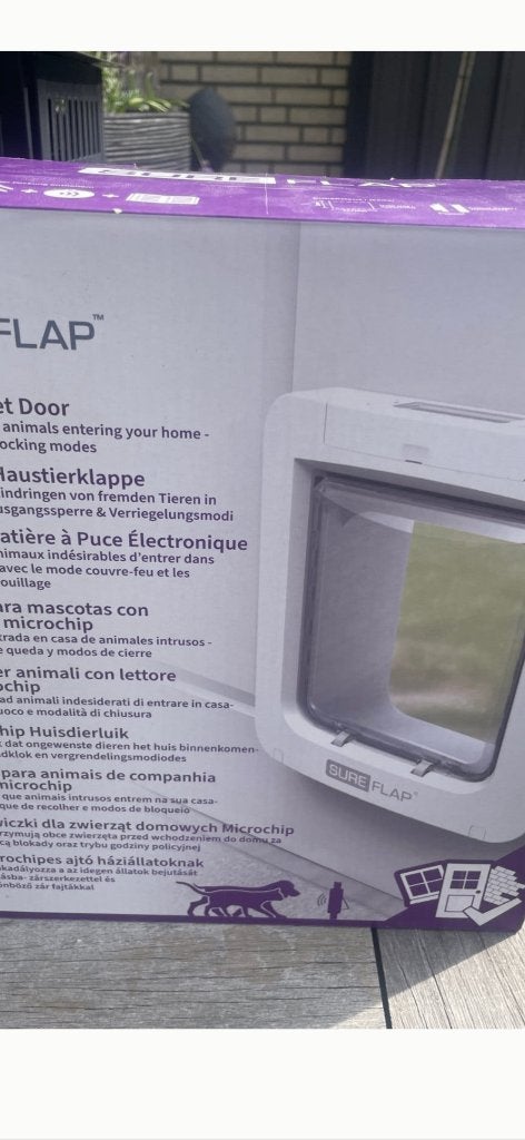 sureflap micro chip kattenluik, Ophalen of Verzenden, Zo goed als nieuw