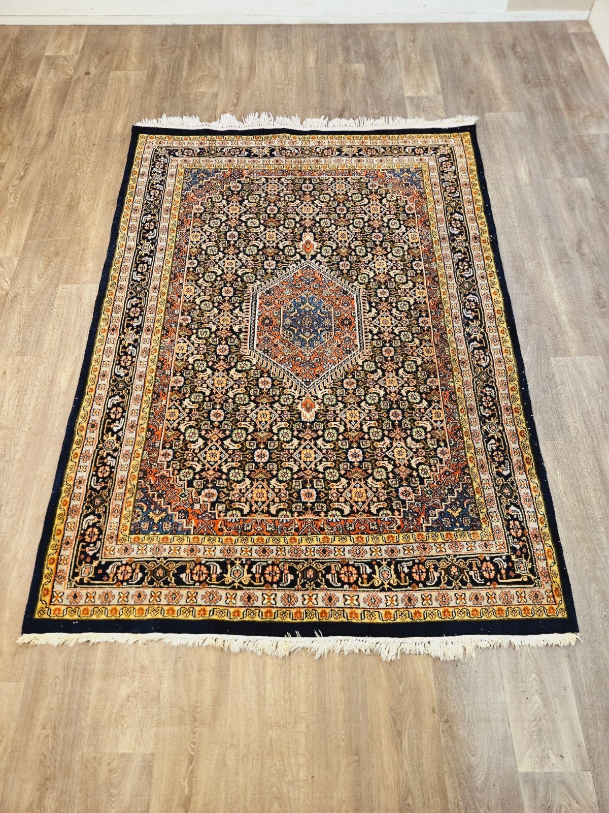 Perzisch Handgeknoopt Bidjar Tapijt. Prachtige kleuren., Huis en Inrichting, Stoffering | Tapijten en Kleden, 200 cm of meer, Ophalen of Verzenden
