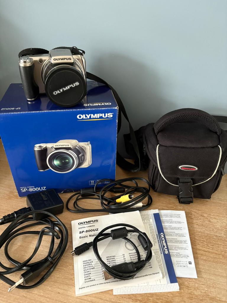 Olympus SP-800UZ (met 30x optical zoom), Audio, Tv en Foto, Fotocamera's Digitaal, 14 Megapixel, Compact, Ophalen of Verzenden