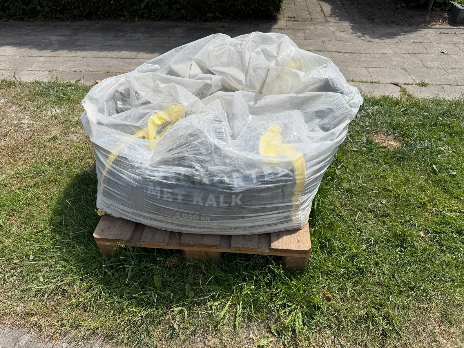 Metselmortel met kalk +_ 300 kilo, Ophalen, Nieuw, Overige typen