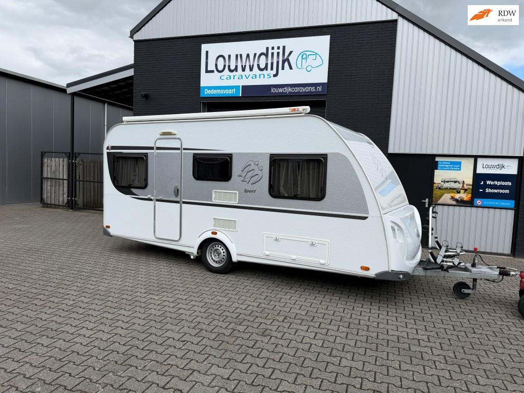 KNAUS Sport 460 EU '14 (Enkele Bedden, Mover), Caravans en Kamperen, Rondzit, Bedrijf, 6 tot 7 meter, 2 aparte bedden