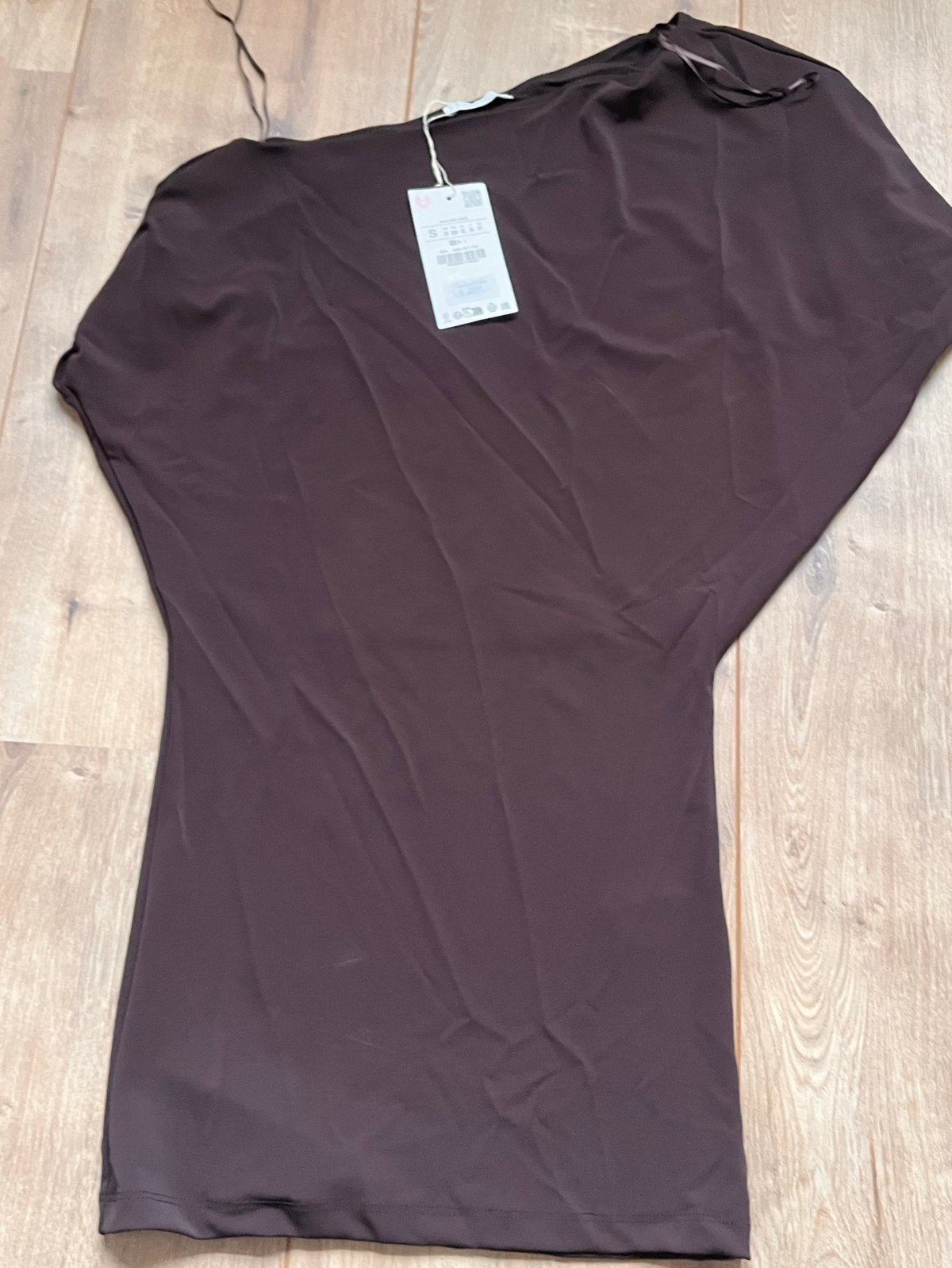 Zara bruine midi rok maat S - nieuw, Bruin, Nieuw, Ophalen of Verzenden, Maat 36 (S)