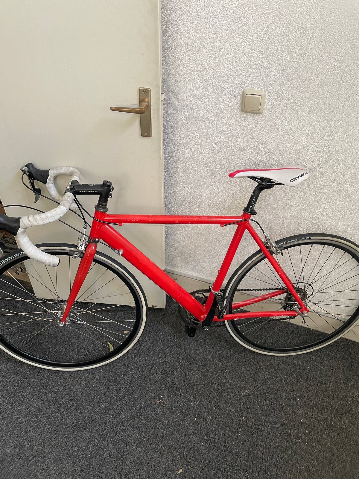 Batavus Ax'Light Racefiets - Framemaat 52, Shimano 105, Fietsen en Brommers, Fietsen | Racefietsen, Ophalen, Gebruikt, Velgrem