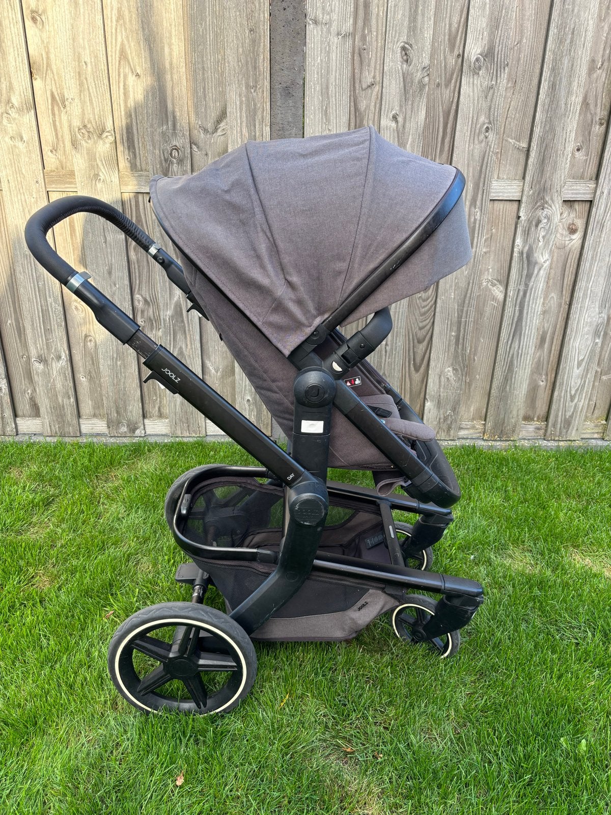Joolz kinderwagen met babybak en meerijdplankje, Ophalen, Gebruikt, Kinderwagen, Met reiswieg