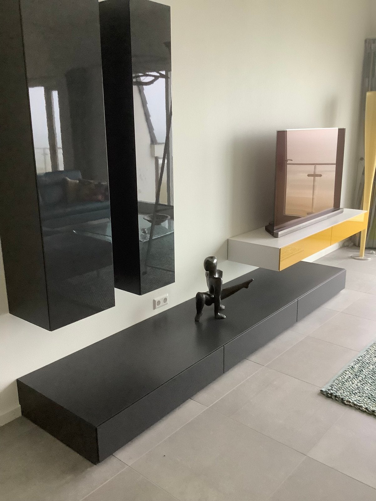 KETTNAKER WAND TV KASTEN, Huis en Inrichting, Ophalen, Overige materialen, 250 tot 300 cm, 200 cm of meer