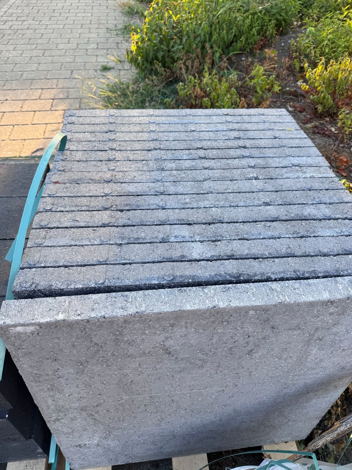 Betonnen terrastegels - Grijs - nieuw 15 stuk, Tuin en Terras, Ophalen, Nieuw, 10 m² of meer, Beton