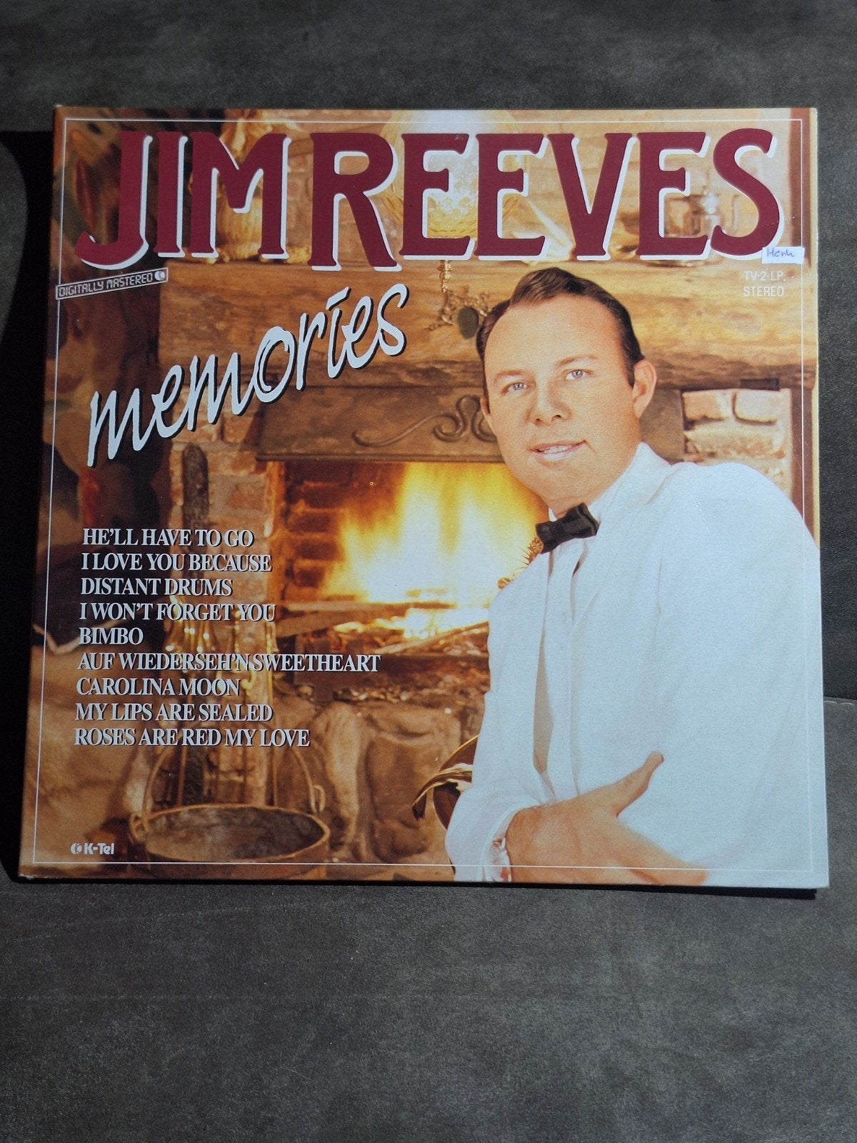 Jim Reeves - Memories (Dubbel LP, K-Tel KTLP 225-4), Inclusief binnenhoes, Gebruikt, 1980 - 1989, Ophalen of Verzenden
